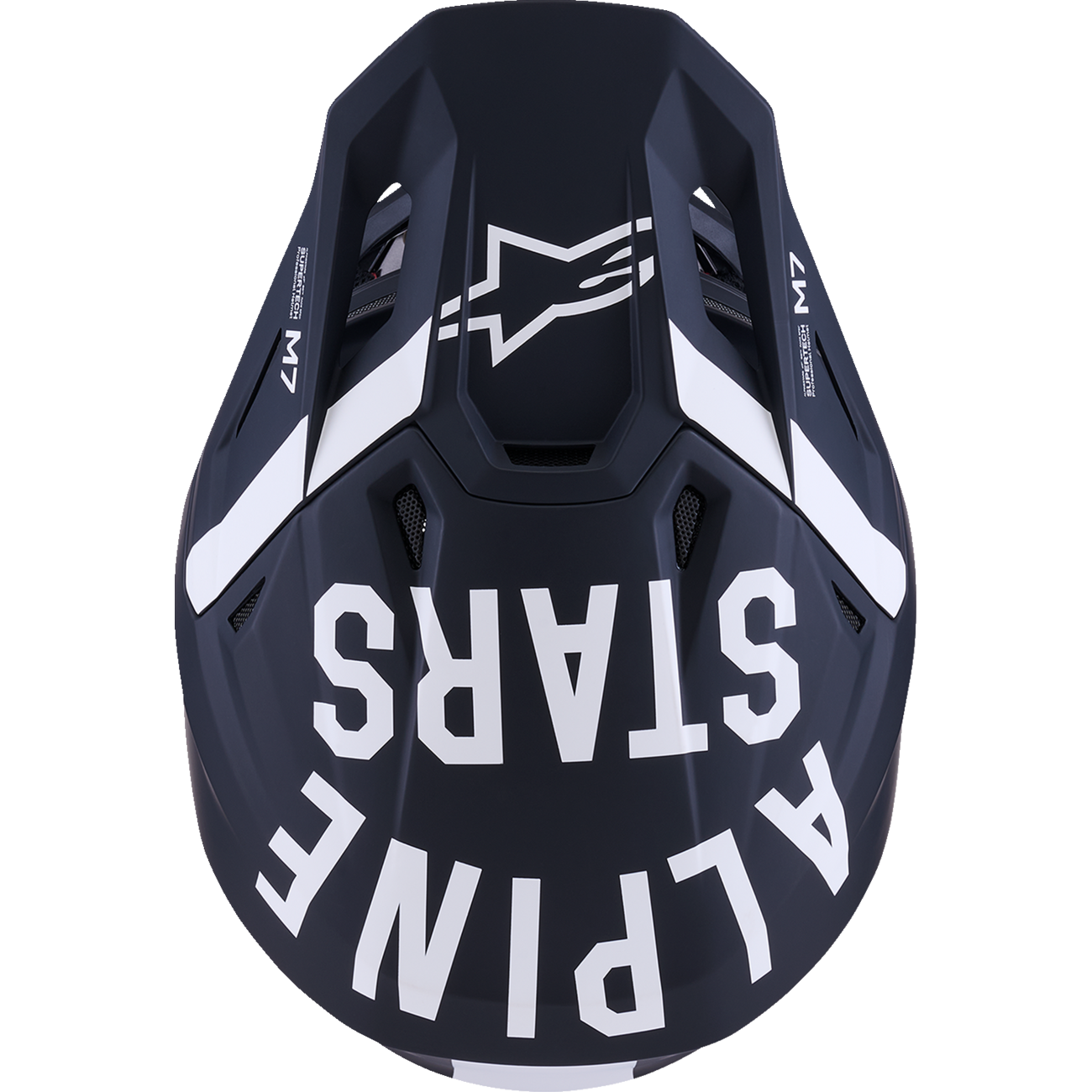 ALPINESTARS SM7 Helmet - Dasher - Matte Black/White - 2XL 8302226-1121-XXL