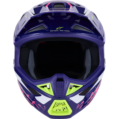 ALPINESTARS SM7 Helmet - Deed - Gloss Purple/Pink - Small 8302426-3142-S