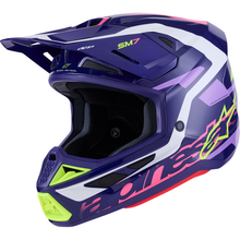 ALPINESTARS SM7 Helmet - Deed - Gloss Purple/Pink - XL 8302426-3142-XL