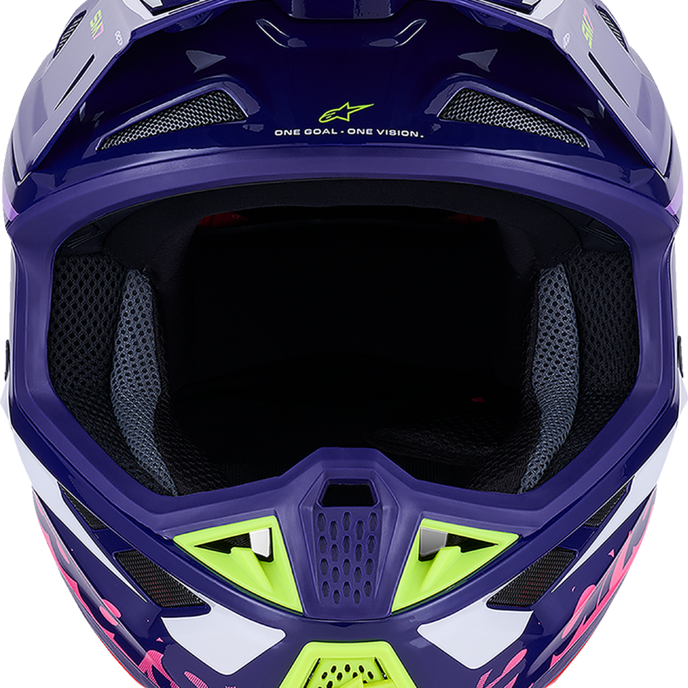 ALPINESTARS SM7 Helmet - Deed - Gloss Purple/Pink - Medium 8302426-3142-M