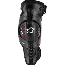 ALPINESTARS SX-1 Plasma Knee Guards - Black/Red/Cool Gray - L/XL 6500326-1498-LXL