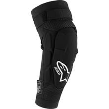 ALPINESTARS Youth Bionic Plasma Knee Guards - Black/White - 2XL 6540226-132-2X