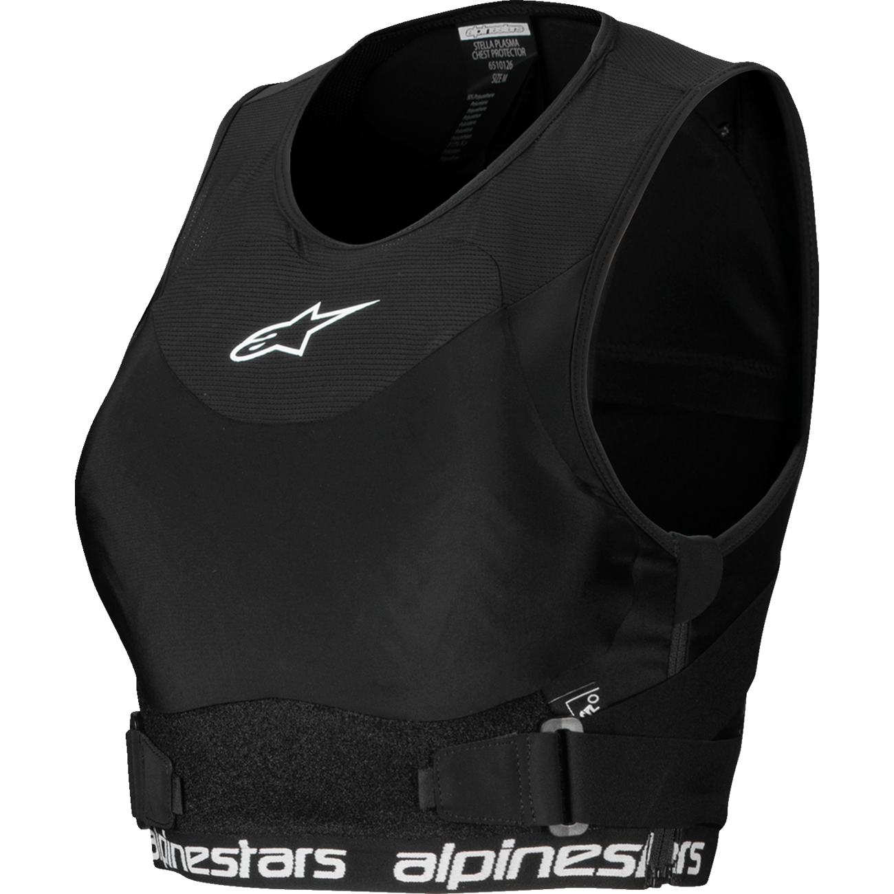 ALPINESTARS Stella Plasma Roost Guard - Black/White - Large 6510126-12-L
