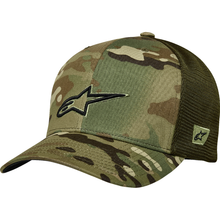 ALPINESTARS Recon Trucker Hat - Camo Green 1235-81470-6061-OS