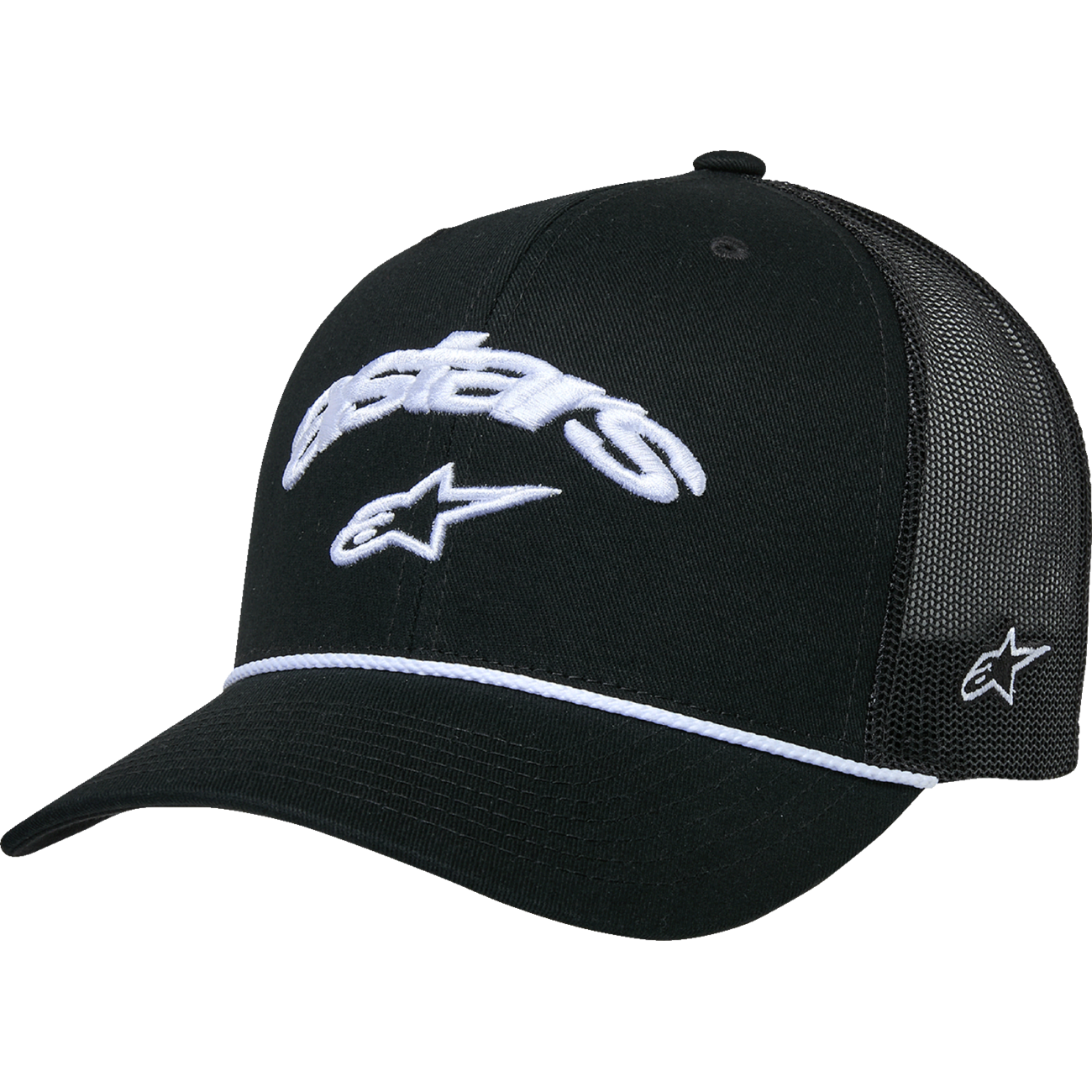 ALPINESTARS Agree Trucker Hat - Black/Black 1235-81460-1010-OS