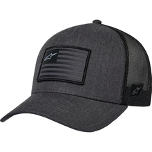 ALPINESTARS Flag Snapback Hat - Heather Charcoal/Black 1211-81013-1910-OS