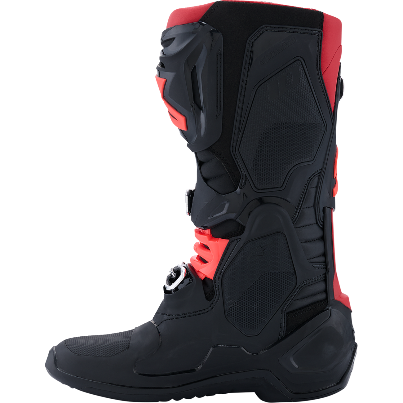 ALPINESTARS Tech 10 Boots - Black/Red - US 8 / EU 42 2010020-13-8