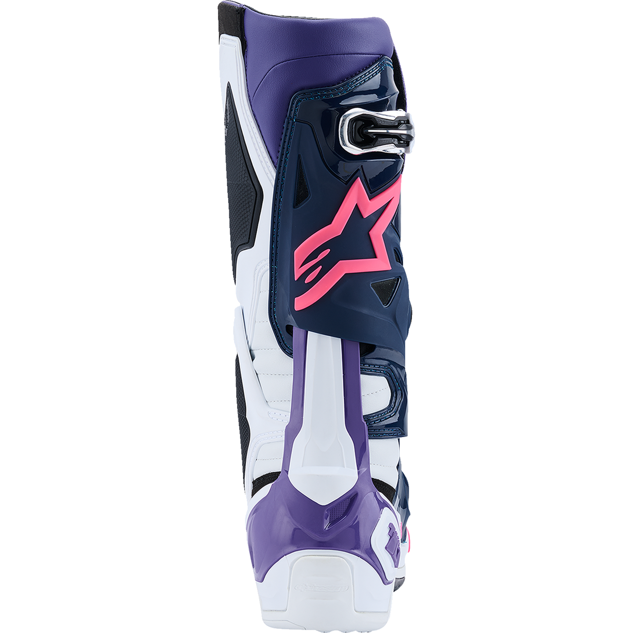 ALPINESTARS Tech 10 Boots - White/Violet/Navy/Pink Fluorescent - US 11 / EU 45.5 2010020-2780-11
