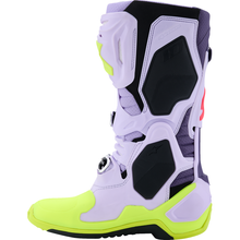 ALPINESTARS Tech 10 Supervented Boots - Purple/Fluorescent Yellow/Diva Pink - US 11 / EU 45.5 2010520-3150-11