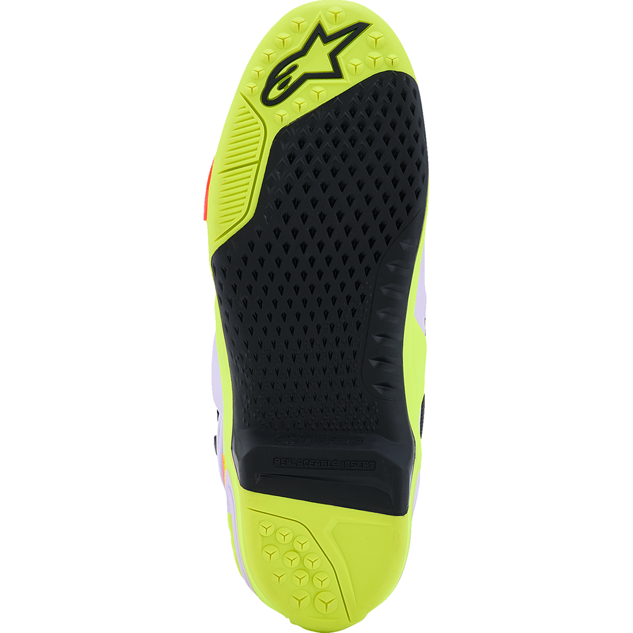 ALPINESTARS Tech 10 Supervented Boots - Purple/Fluorescent Yellow/Diva Pink - US 14 / EU 49.5 2010520-3150-14