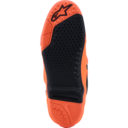 ALPINESTARS Tech 10 Supervented Boots - Fluorescent Orange/Black/White - US 7 / EU 40.5 2010520-4512-7