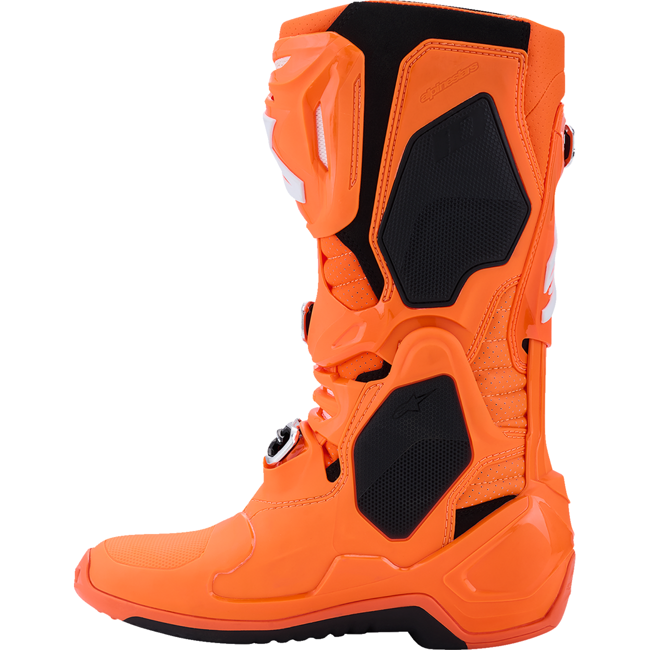 ALPINESTARS Tech 10 Supervented Boots - Fluorescent Orange/Black/White - US 7 / EU 40.5 2010520-4512-7