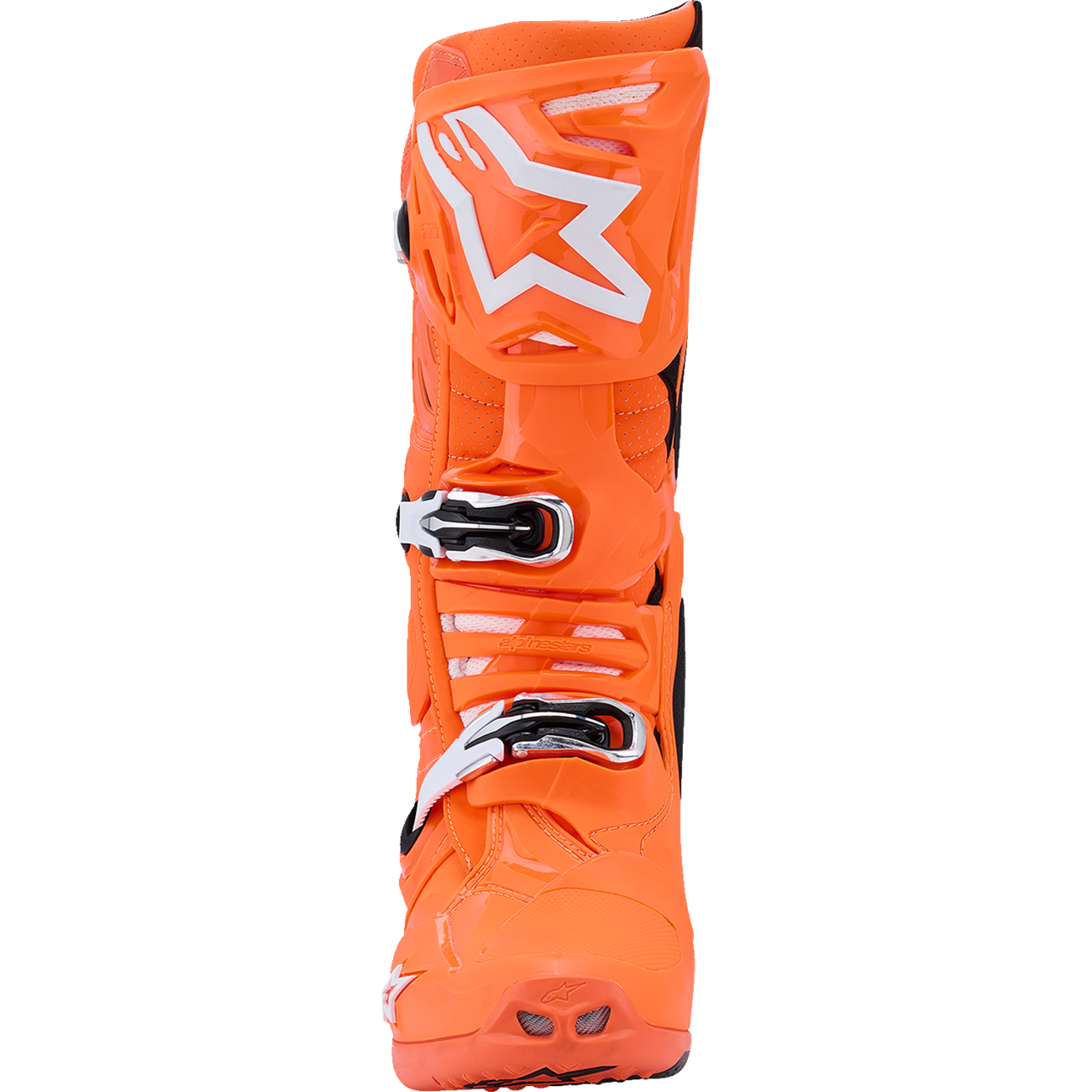 ALPINESTARS Tech 10 Supervented Boots - Fluorescent Orange/Black/White - US 11 / EU 45.5 2010520-4512-11