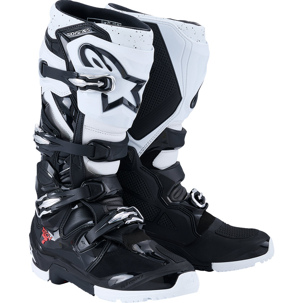 ALPINESTARS Tech 7 Enduro Boots - Black/White - US 5 2010426-12-5
