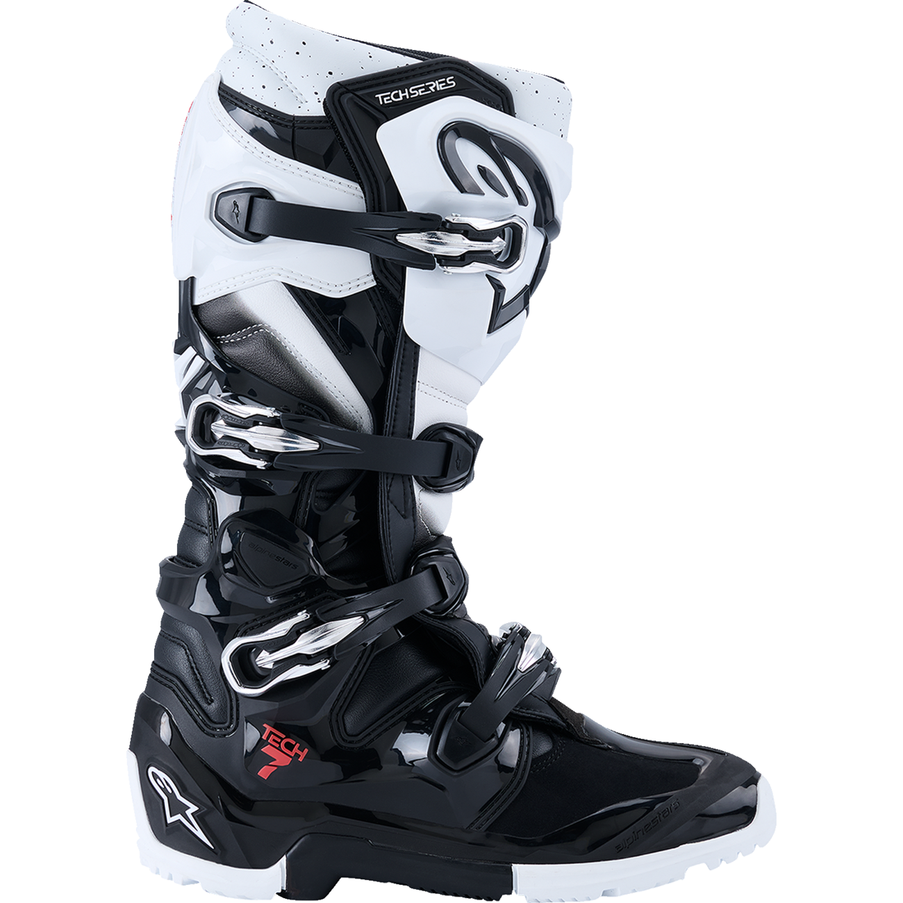 ALPINESTARS Tech 7 Enduro Boots - Black/White - US 15 2010426-12-15