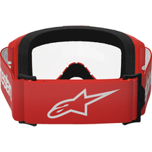ALPINESTARS GOGGLES Vision 3 Goggle - Wordmark - Red - Clear Lens 5103325-3067