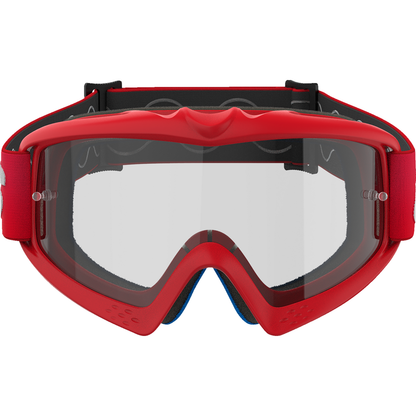 ALPINESTARS GOGGLES Youth Vision Goggle - Blaze - Red - Clear Lens 5140325-3067