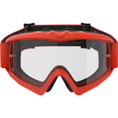 ALPINESTARS GOGGLES Youth Vision Goggle - Corp - Orange - Clear Lens 5140125-430
