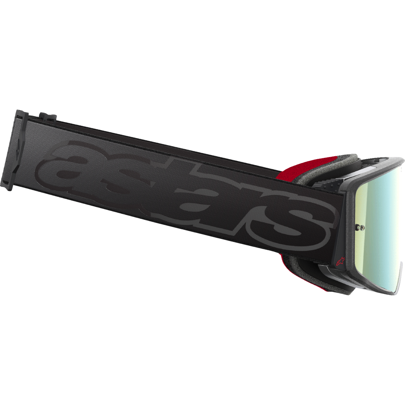 ALPINESTARS GOGGLES Supertech Vision Goggle - Vista - Black - Gold Mirror Lens 5100226-1581