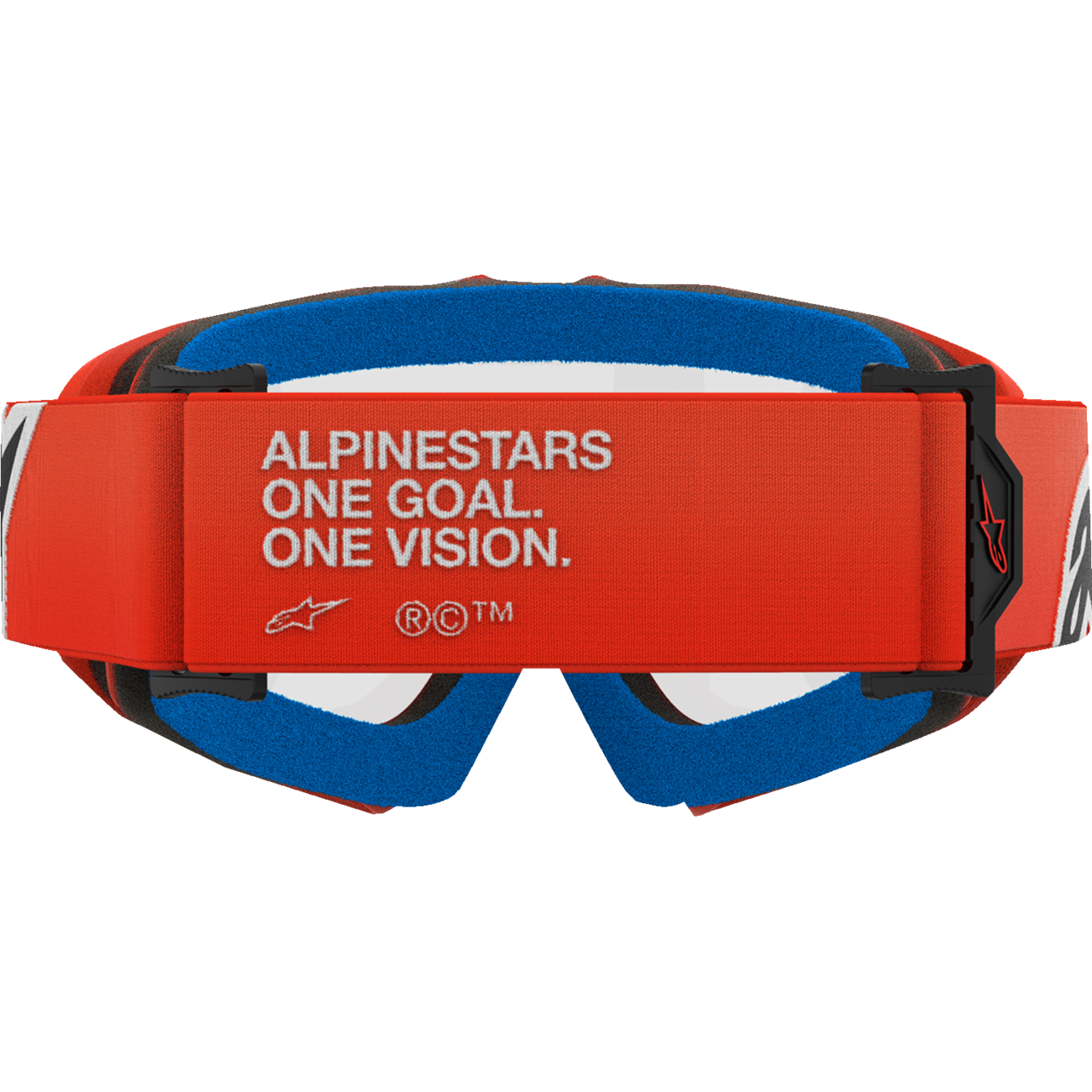 ALPINESTARS GOGGLES Youth Vision Goggle - Corp - Orange - Clear Lens 5140125-430