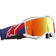 ALPINESTARS GOGGLES Vision 5 Goggle - Corp - Red/Purple - Red Mirror Lens 5101825-3154