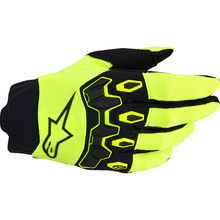 ALPINESTARS Youth Full Bore V2 Gloves - Fluo Yellow/Black - Small 3540226-551-S
