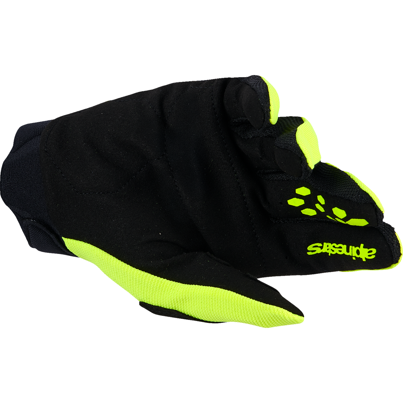 ALPINESTARS Youth Full Bore V2 Gloves - Fluo Yellow/Black - Small 3540226-551-S