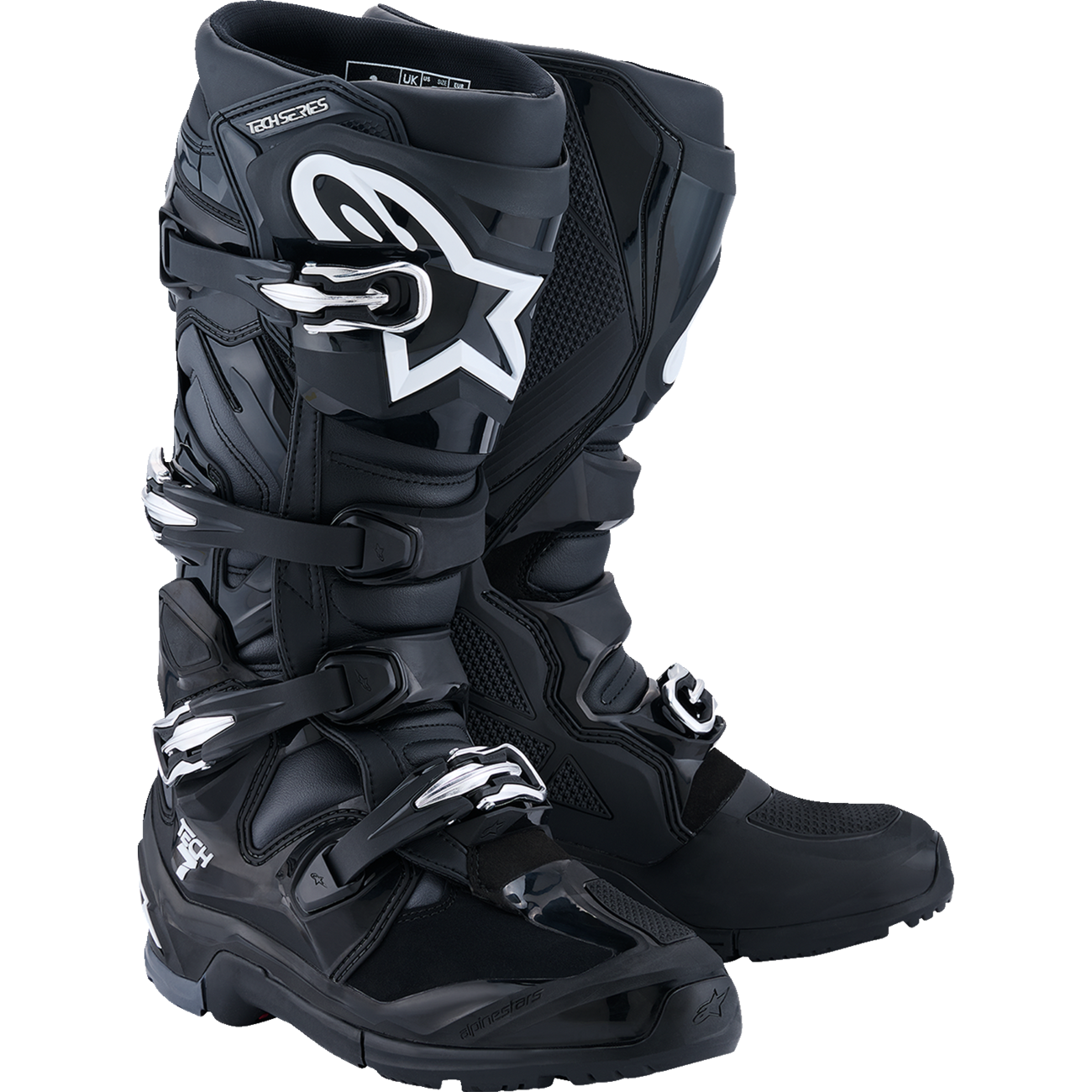 ALPINESTARS Tech 7 Enduro Boots - Black/Anthracite/White - US 12 2010426-140-12