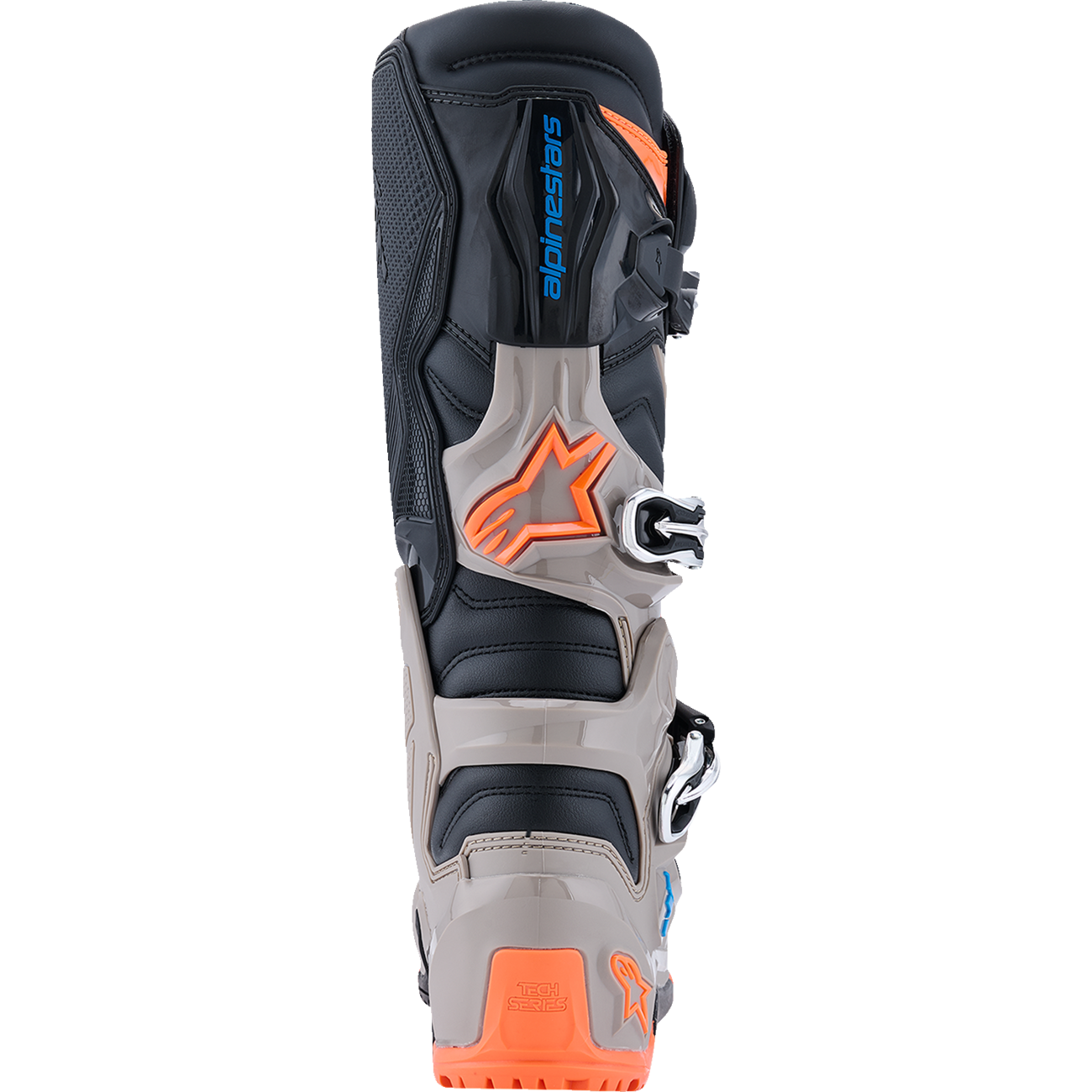 ALPINESTARS Tech 7 Enduro Boots - Black/Warm Gray/Fluorescent Orange - US 7 2010426-1562-7
