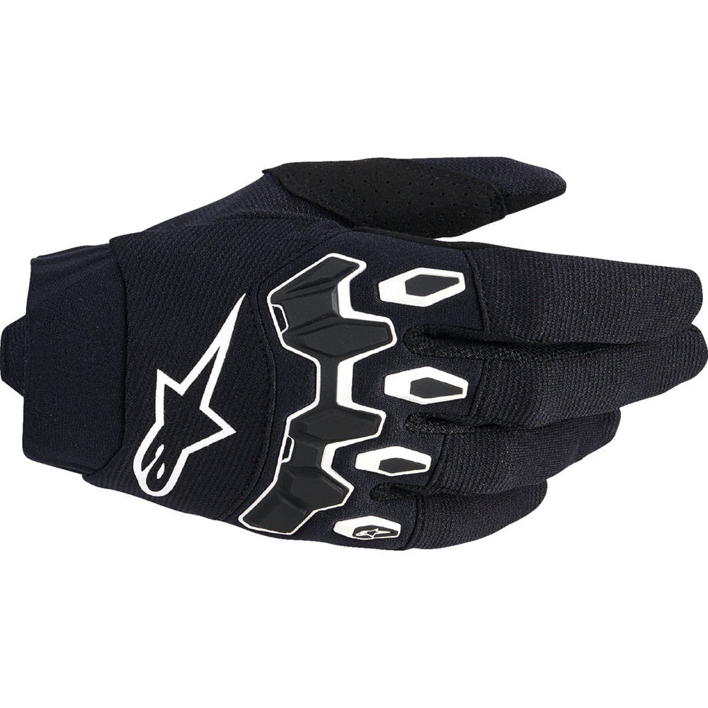 ALPINESTARS Full Bore V2 Gloves - Black/White - Large 3560426-12-L
