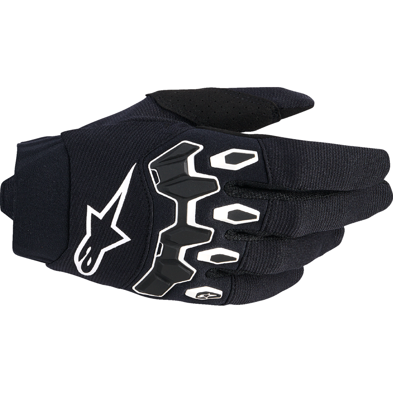 ALPINESTARS Full Bore V2 Gloves - Black/White - 4XL 3560426-12-4X