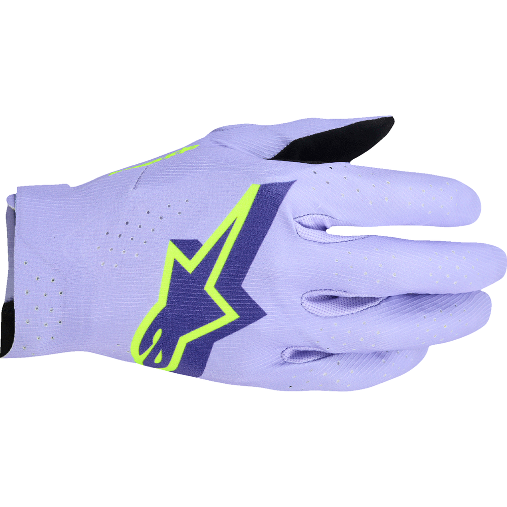 ALPINESTARS Supertech MX Gloves - Lavender/Violet/Fluo Yellow - 2XL 3560526-3151-2X