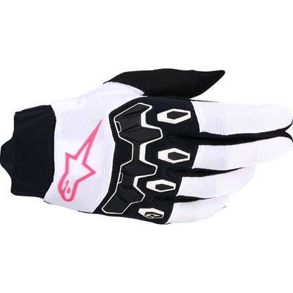 ALPINESTARS Stella Full Bore V2 Gloves - White/Fluo Pink/Black - XL 3580126-2064-XL