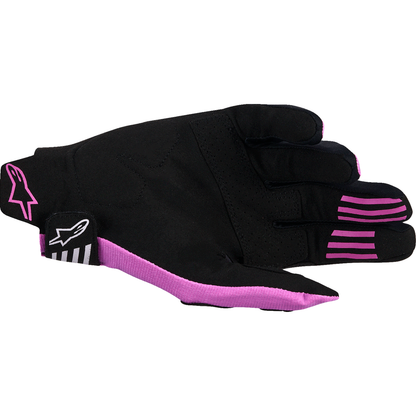 ALPINESTARS Techstar Gloves - Black/Light Gray/Purple - Small 3560125-1568-S