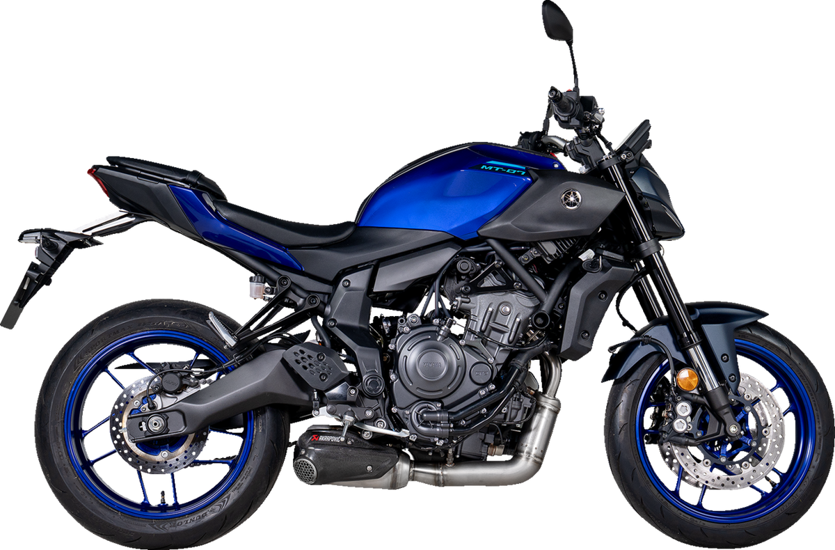 AKRAPOVIC Racing Line Exhaust System - Stainless Steel - Yamaha MT-07 S-Y7R13-HKGKHSS
