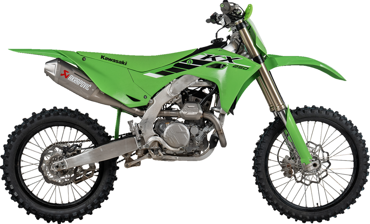 AKRAPOVIC Evolution Line Exhaust System - Kawasaki KX250 S-K2MET10-FDHLTA