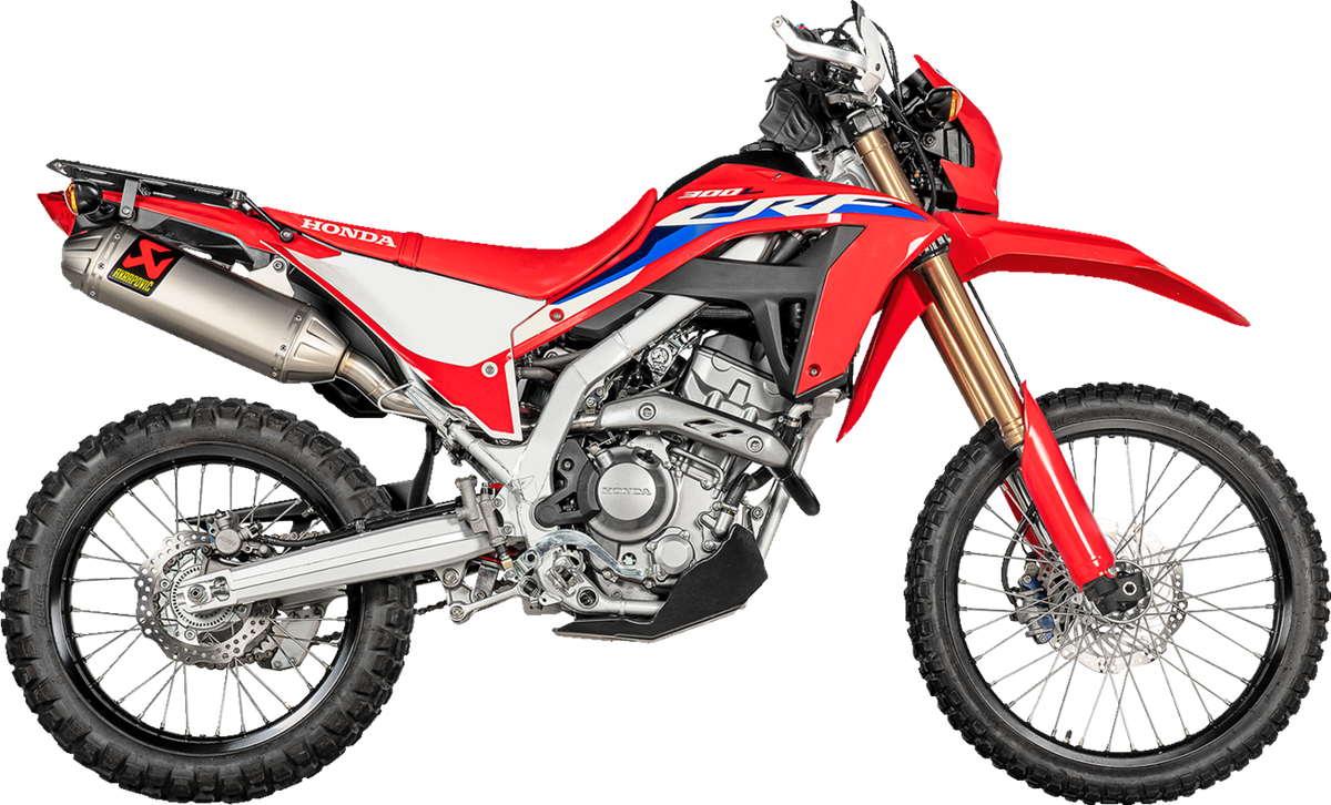 AKRAPOVIC Slip-On Line Muffler - Titanium - Honda CRF300L S-H3SO11-BNTA
