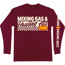 FMF Mixin Long-Sleeve T-Shirt - Maroon - Small FA25119901MRNSM