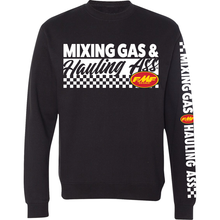FMF Mixin Crew Fleece - Black - Small FA25121901BLKSM
