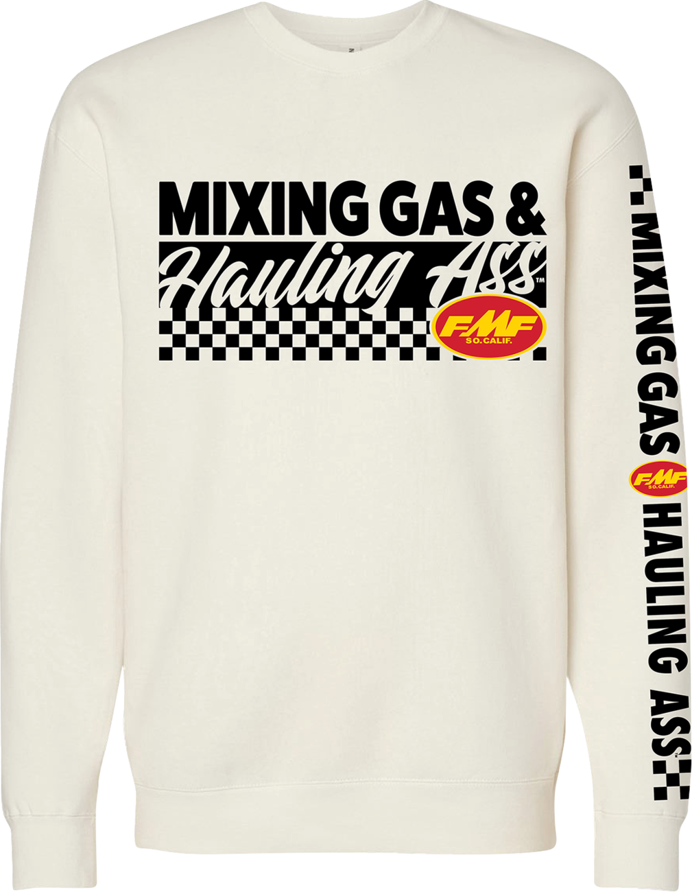 FMF Mixin Crew Fleece - Bone - Large FA25121901BONLG