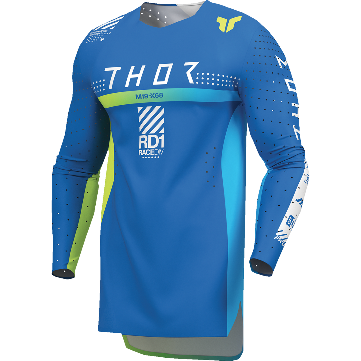 THOR Youth Sportmode Synth Jersey - Blue - Large 2912-2576