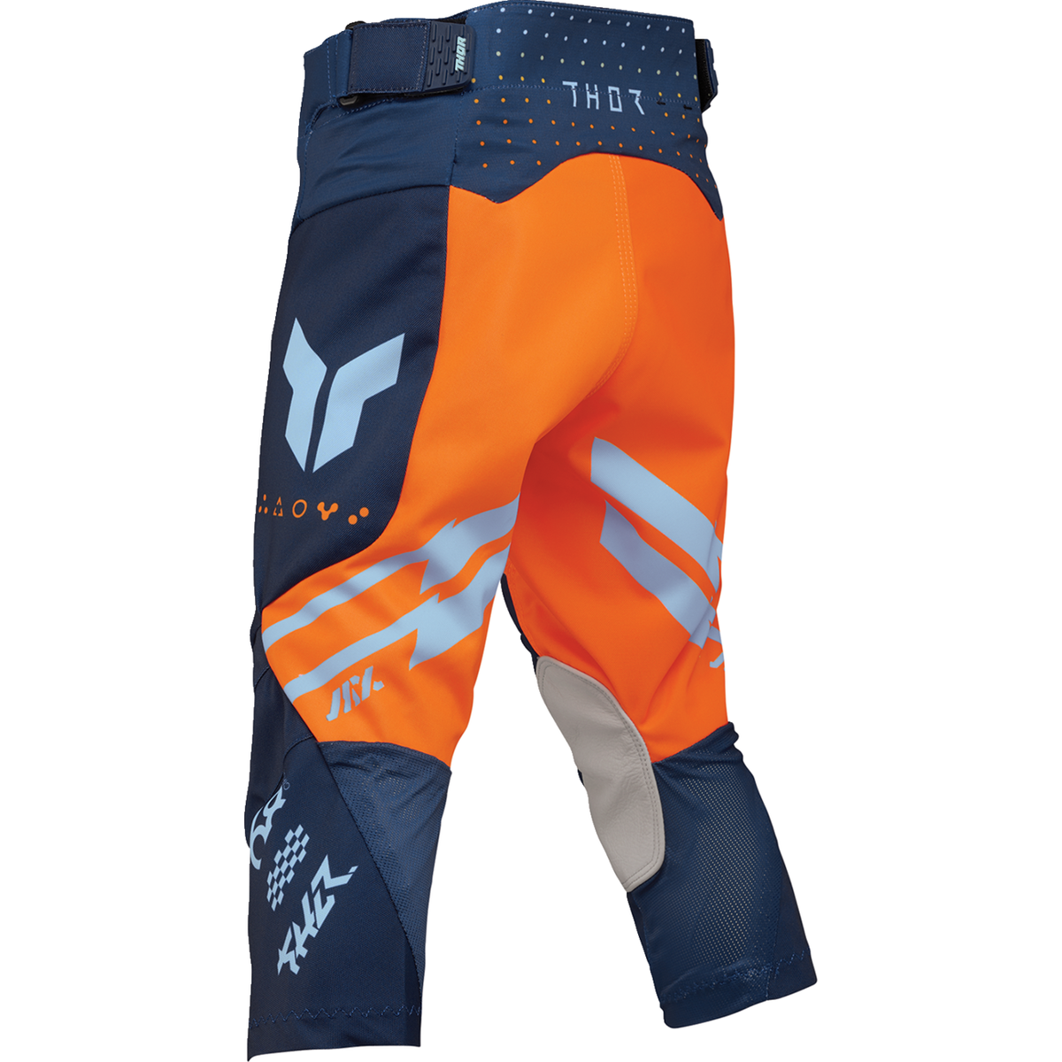 THOR Youth Launchmode Futura Pants - Navy/Orange - US 22 2903-2611