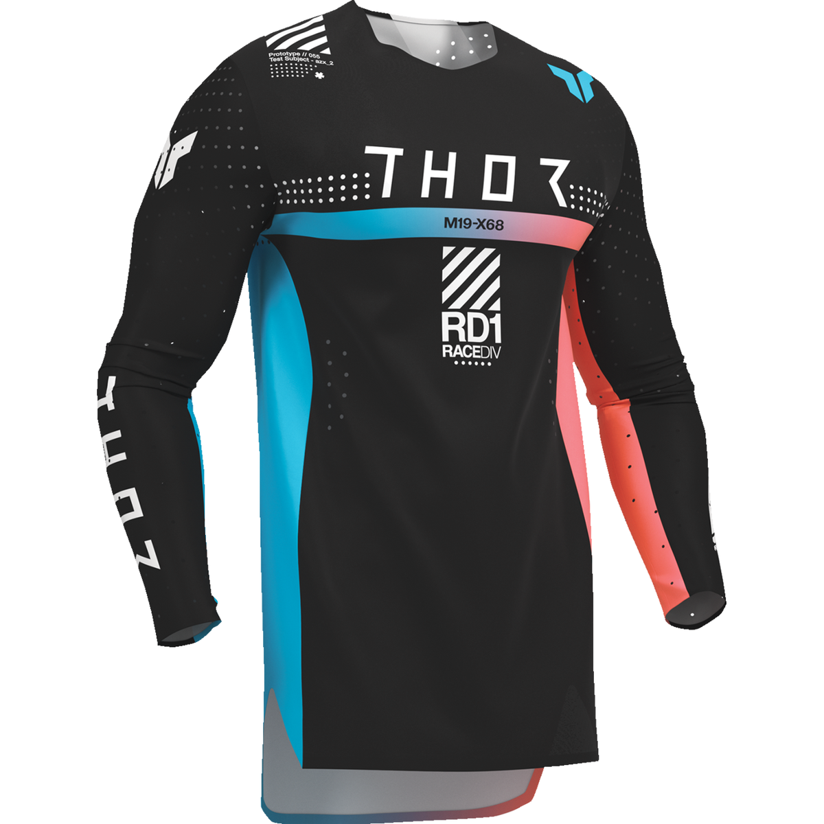 THOR Youth Sportmode Synth Jersey - Black - Medium 2912-2572