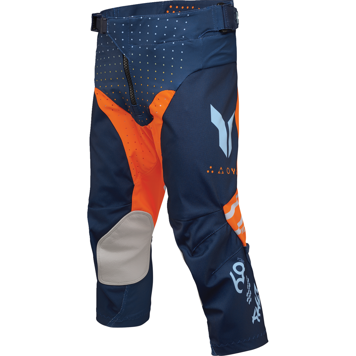 THOR Youth Launchmode Futura Pants - Navy/Orange - US 24 2903-2612