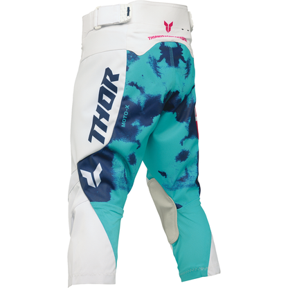 THOR Youth Launchmode Bleach Pants - White/Aqua - US 28 2903-2626
