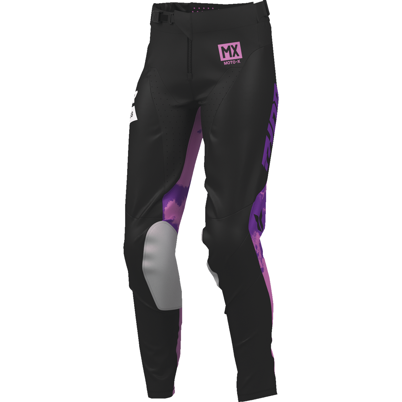THOR Women's Launchmode Bleach Pants - Black/Orchid - US 3/4 2902-0425