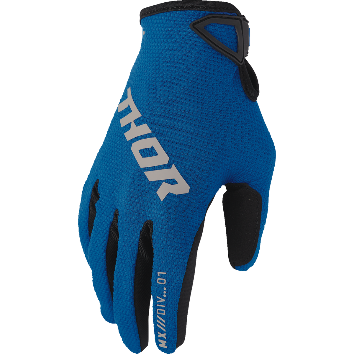 THOR Youth Ridemode Static Gloves - Blue - XS 3332-1930