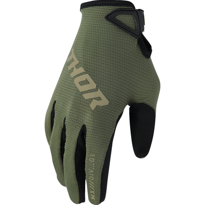THOR Youth Ridemode Static Gloves - Camo - XS 3332-1934