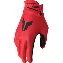 THOR Youth Launchmode Split Gloves - Red - 2XS 3332-1943