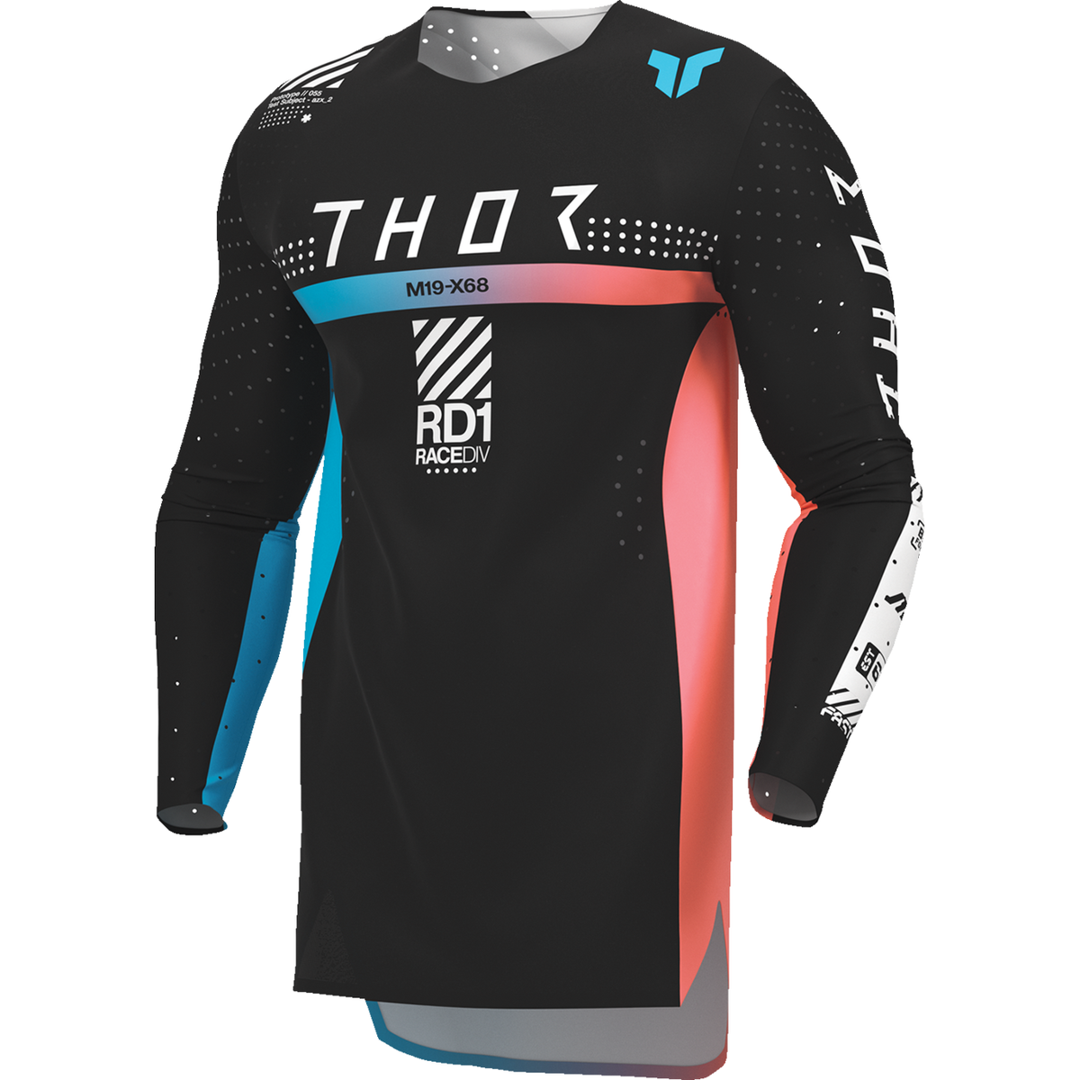 THOR Youth Sportmode Synth Jersey - Black - Large 2912-2573